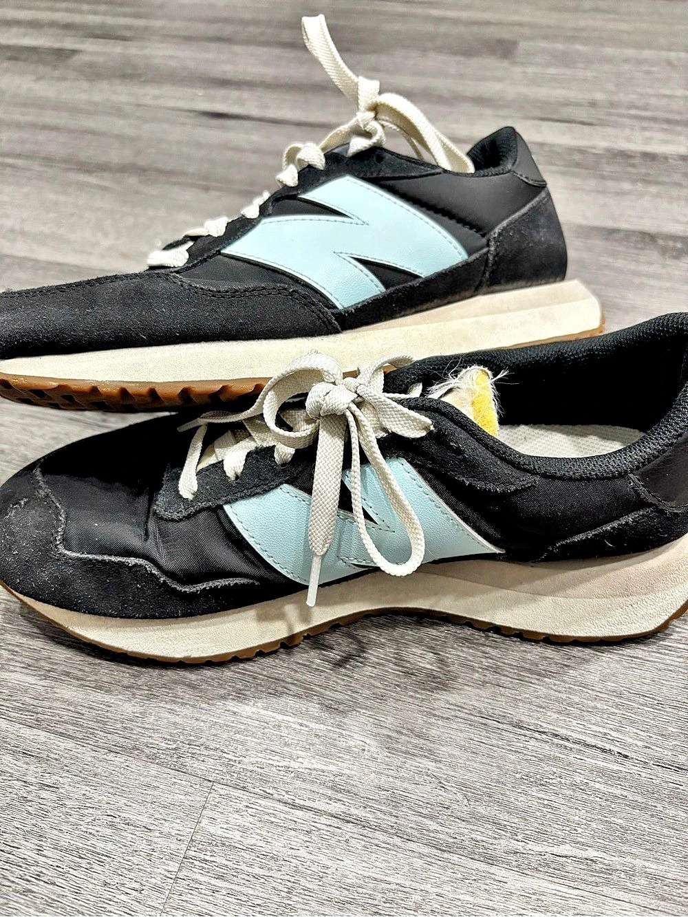 New Balance 237 Black & Blue Sneakers US 9.5